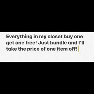 Everything buy one get one